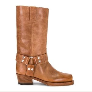 Brown Leather Cowboy Boots